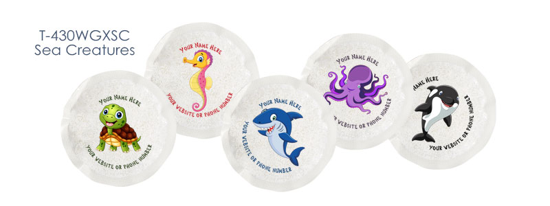 sea creatures kid packs